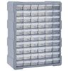 vidaXL Organizador multicajones con 60 cajones 38x16x47,5 cm