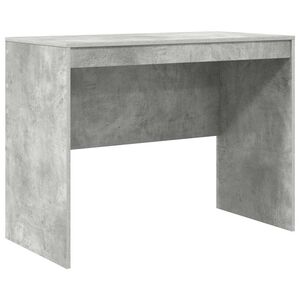 vidaXL Escritorio Gris Concreto 100 x 50 x 76 cm