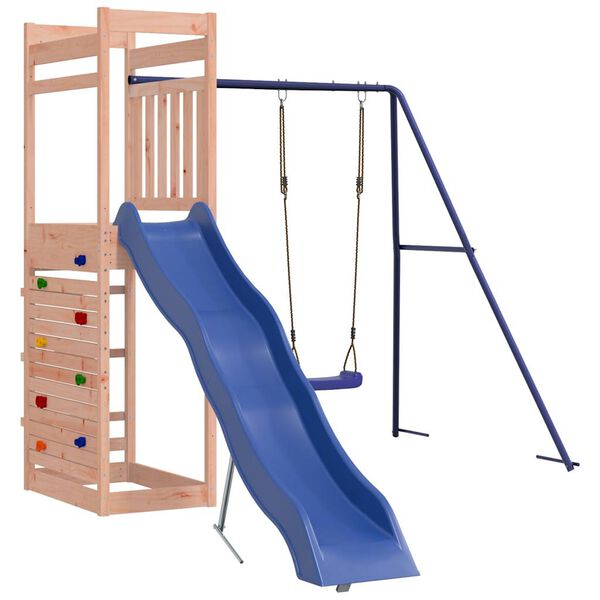 vidaXL Parque infantil de exterior madera maciza Douglas