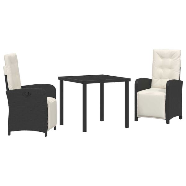 vidaXL Conjunto de Comedor de Jardín 5 pcs Gris ratán sintético