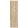vidaXL Aparador alto roble Sonoma 29,5x34x119,5cm madera de ingenier&iacute;a