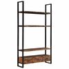 vidaXL Estanter&iacute;a madera maciza reciclada 118x30x200 cm