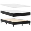 vidaXL Cama tipo Box Spring Negro 120 x 190 cm Cuero sint&eacute;tico