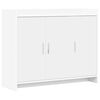 vidaXL Aparador Blanco 98,5 x 33 x 80 cm Madera de ingenier&iacute;a