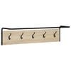 vidaXL Perchero Roble Sonoma 100 x 30 x 25 cm Madera de ingenier&iacute;a