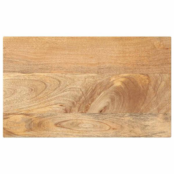vidaXL Tablero de mesa rectangular madera maciza mango 40x30x2,5 cm