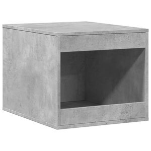 vidaXL Mueble arenero de gatos madera gris hormig&oacute;n 47x59x42 cm