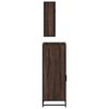 vidaXL Set de muebles ba&ntilde;o 3 pzas madera contrachapada roble marr&oacute;n