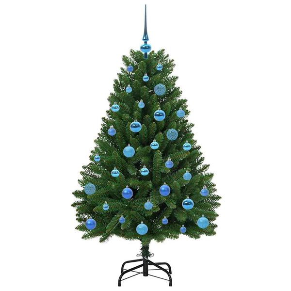 vidaXL &Aacute;rbol de Navidad artificial Verde 150 cm PVC y Metal