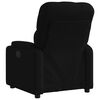vidaXL Sill&oacute;n reclinable de tela negro