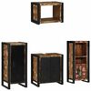 vidaXL Juego de muebles de ba&ntilde;o 4 pcs Madera s&oacute;lida recuperada