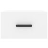 vidaXL Mesita de noche de pared blanco 35x35x20 cm