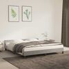 vidaXL Estructura de cama sin colch&oacute;n terciopelo gris claro 180x200 cm