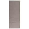 vidaXL Alfombras de &aacute;rea LUGO Crema y Taupe 200 x 80 cm Poli&eacute;ster