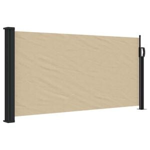 vidaXL Toldo lateral retr&aacute;ctil beige 100x300 cm