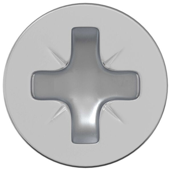 vidaXL Tornillo 2 pcs Plateado M6 x 12 mm Hierro