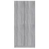 vidaXL Armario madera contrachapada gris Sonoma 80x52x180 cm