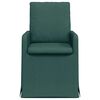 vidaXL Sillas de comedor 2 pcs Verde oscuro 57 x 67 x 98 cm tela