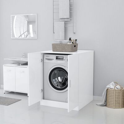 vidaXL Armario de lavadora blanco 71x71,5x91,5 cm