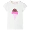 Camiseta infantil color crudo 104