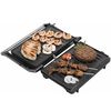 Bestron Plancha grill 750 W plateado y negro acero inoxidable APG150
