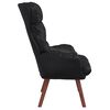 vidaXL sillón Negro 69 x 74 x 93 cm Cuero artificial