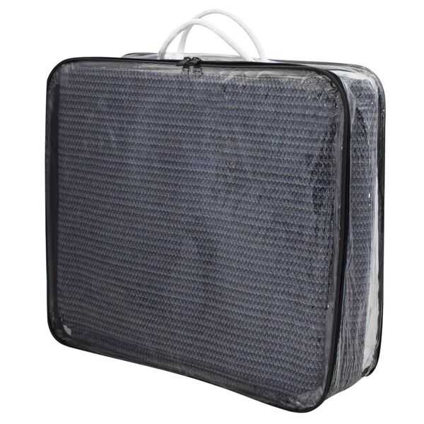 Eurotrail Toldo/Alfombra de tienda gris 300x300 cm