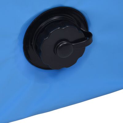 vidaXL Piscina para perros plegable PVC azul 80x20 cm