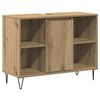 vidaXL Gabinete de Ba&ntilde;o Roble artisan 80 x 33 x 60 cm