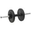 vidaXL Juego de barras y mancuernas con discos 60 kg