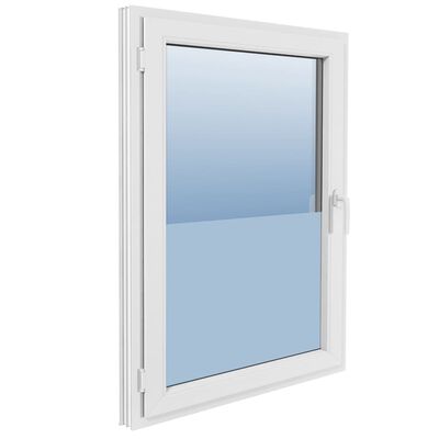 Maison Exclusive - Lámina ventana esmerilada privacidad tiras adhesivas  0,9x100 m