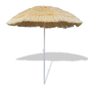 vidaXL Tilt Sombrilla de playa estilo Hawaii