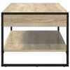 vidaXL Mesa de Caf&eacute; Sonoma 80 x 50 x 40 cm Madera contrachapada