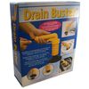Drain Buster Desatascador de desag&uuml;es de mano naranja y negro
