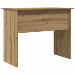 vidaXL Escritorio de madera de ingenier&iacute;a roble artisan 90x50x74 cm