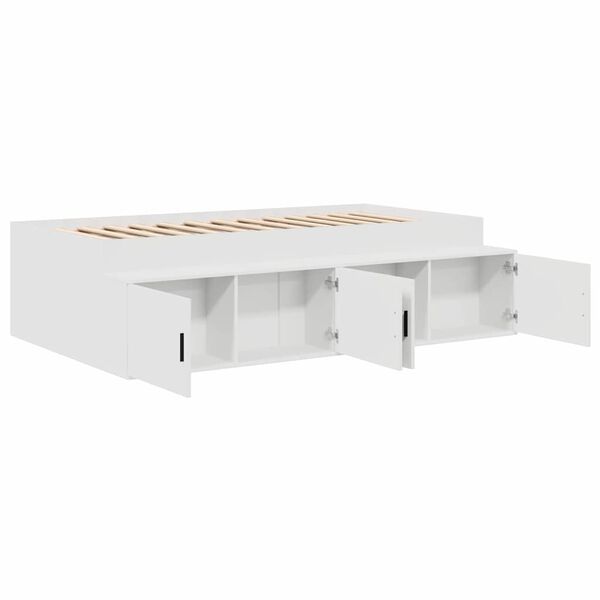 vidaXL Estructura de cama con caj&oacute;n 70 x 190 cm Madera contrachapada