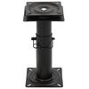 vidaXL Pedestal de asiento de barco giratorio 360&deg; ajustable acero
