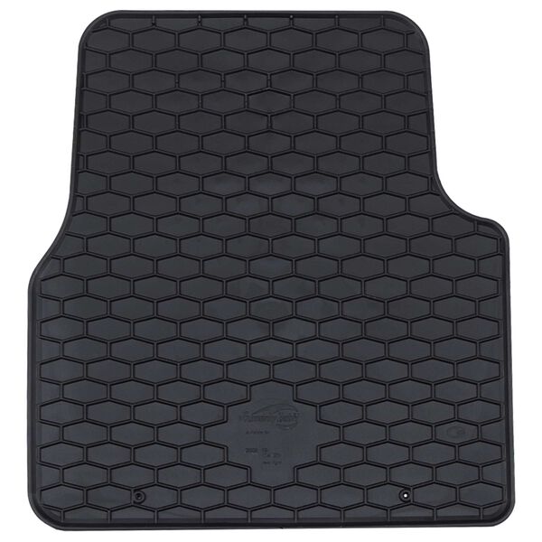 vidaXL Alfombrilla de Coche 4 pcs Negro apto para C4 , C4X , 2008 TPE