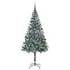 vidaXL &Aacute;rbol de Navidad artificial Verde 180 cm PVC y acero