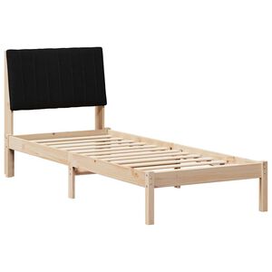 vidaXL Estructura de cama Marr&oacute;n 80 x 200 cm Madera de pino macizo