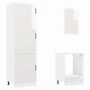 vidaXL Mueble cocina Kalmar blanco de alto brillo 7 pzas