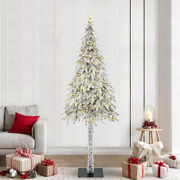 vidaXL &Aacute;rbol de Navidad con 300 LED con soporte 210 cm PE y Acero