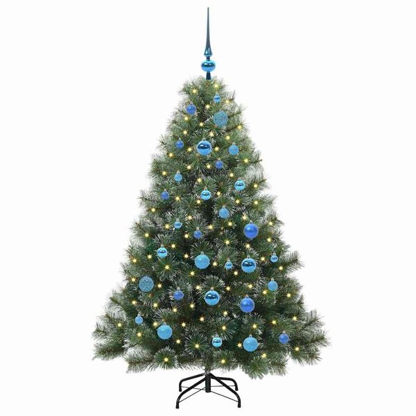vidaXL &Aacute;rbol de Navidad artificial con 150 LED Verde 150 cm PE y PVC