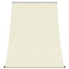 vidaXL Toldo retr&aacute;ctil de tela y acero crema 100x150 cm