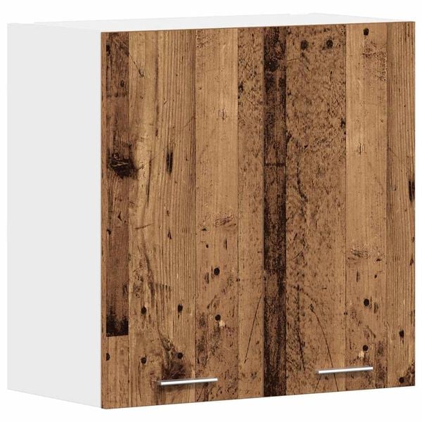 vidaXL Armario de pared de cocina "Lyon" de madera vieja, 60 x 31 x 60 cm, madera de ingenier&iacute;a,