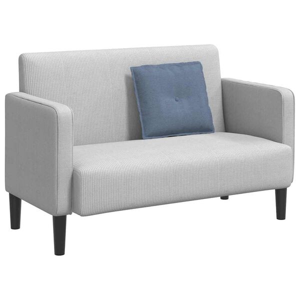 vidaXL Coj&iacute;n de Espalda Azul 50 x 45 cm Tela de pana