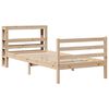 vidaXL Estructura de cama sin colch&oacute;n madera maciza de pino 90x190 cm