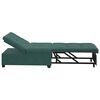 vidaXL Sofá Cama Verde oscuro 67 x 194 x 38 cm Terciopelo