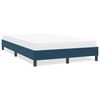vidaXL Estructura de cama sin colch&oacute;n terciopelo azul oscuro 120x210cm