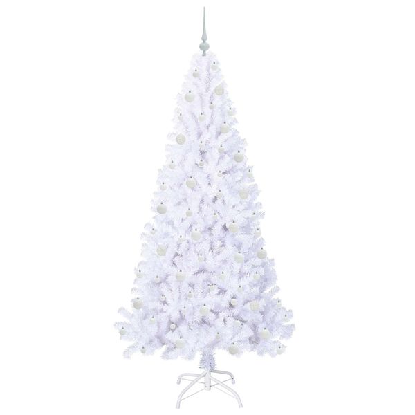 vidaXL &Aacute;rbol de Navidad artificial con 300 LED 210 cm PVC y Acero